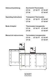 Gebrauchsanleitung Durchsicht-Thermostate CT 53 CT 53 TT CT 53 ...