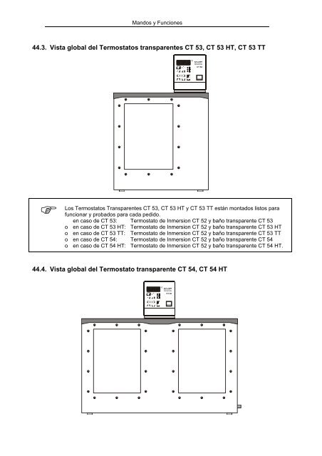 Gebrauchsanleitung Durchsicht-Thermostate CT 53 CT 53 TT CT 53 ...