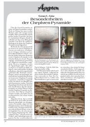 Besonderheiten der Chephren-Pyramide - Gernot L. Geise