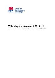 Wild dog management 2-10-11 - Department of Environment and ...
