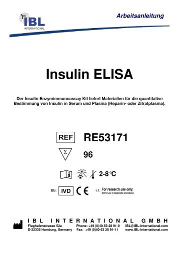 Insulin ELISA - IBL international
