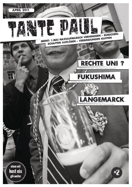 Fukushima Langemarck Rechte Uni ? - TantePaul - für Alle