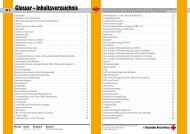 Glossar - Inhaltsverzeichnis - DRK-Service GmbH