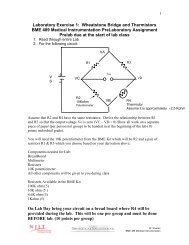 Laboratory Exercise 1: Wheatstone Bridge and Thermistors ... - Njit