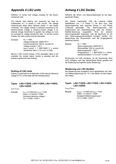 Uni-line - DEIF Wind Power Technology