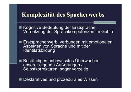 Mehrsprachigkeit und Migration