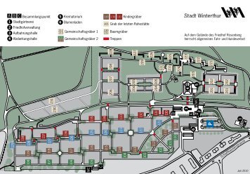 Friedhof Rosenberg Übersichtsplan - Winterthur Glossar