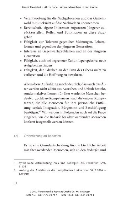 Leseprobe downloaden (PDF) - Vandenhoeck & Ruprecht