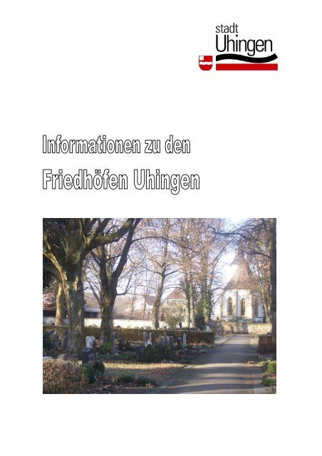 Informationen zum Friedhof Uhingen - Stadt Uhingen