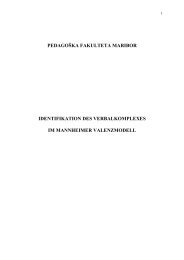 Verbalkomplex im Mannheimer Valenzmodell.pdf - Pedagoška ...