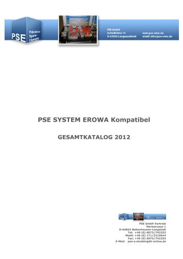 PSE SYSTEM EROWA Kompatibel - KurzTec