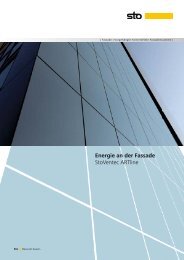 Energie an der Fassade StoVentec ARTline