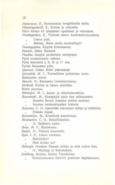 Hämeenlinnan kaupungin kansankirjaston kirja-luettelo v. 1912