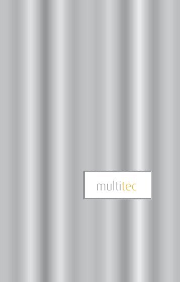 Produktkatalog 2005 - multitec