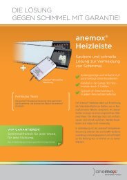 anemox Heizleiste