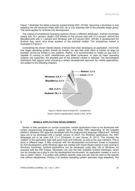 FHWS Science Journal - Fakultät Informatik und Wirtschaftsinformatik