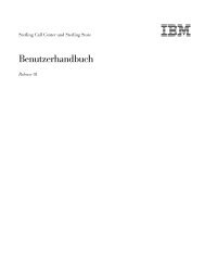 Sterling Call Center und Sterling Store: Benutzerhandbuch - IBM