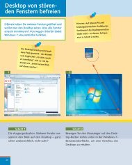 Desktop von stören den Fenstern befreien - Data Becker