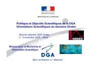 DGA-MRIS - gdr ondes