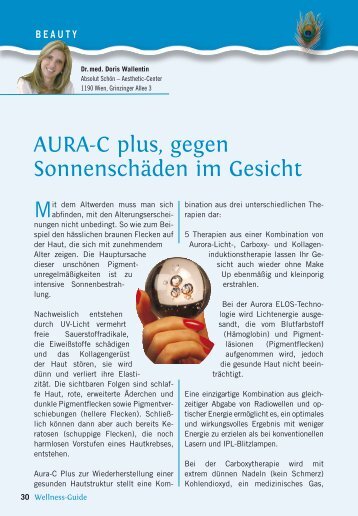 AURA-C plus, gegen Sonnenschäden im Gesicht - Ordination Dr ...