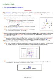 6.3 Random Walk 6.3.1 Prinzip und Grundformel Link