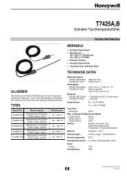 Produktinformation (Deutsch) - CentraLine