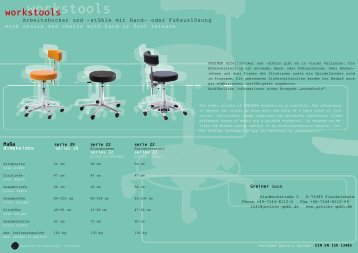 Broschüre + techn. Daten (pdf) - Greiner GmbH