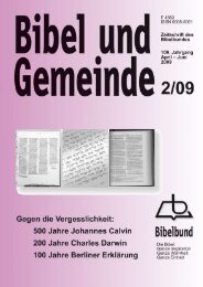 2009/2 - Bibelbund