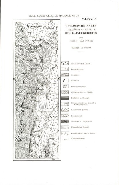 COMMISSION GEOLOGIQUE - Arkisto.gsf.fi