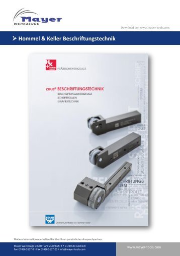 H+K Beschriftungstechnik.pdf - Mayer GmbH