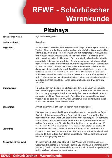 Pitahaya - REWE Beckum
