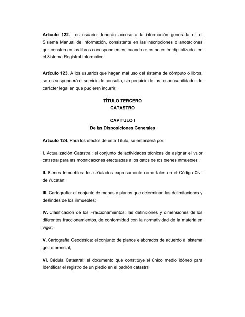 ley que crea el instituto de seguridad jurídica patrimonial de yucatán.
