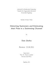 Detecting Swimmers and Estimating their Pose in a Swimming ...