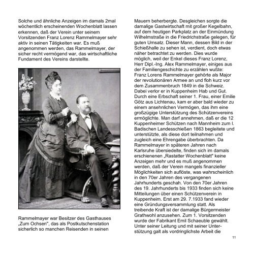 Chronik 125 Jahre - Schützengilde Kuppenheim 1863 e.V.