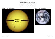 Vergleich der Sonne zur Erde - Astronomie.de