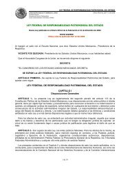 Ley Federal de Responsabilidad Patrimonial del Estado - CONAGUA