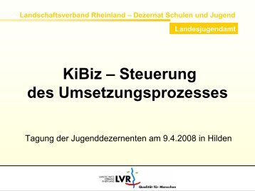 KiBiz - Steuerung des Umsetzungsprozesses (PDF, 137 KB)