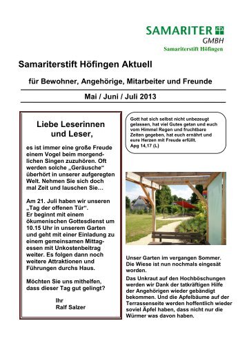 5. - Samariterstiftung