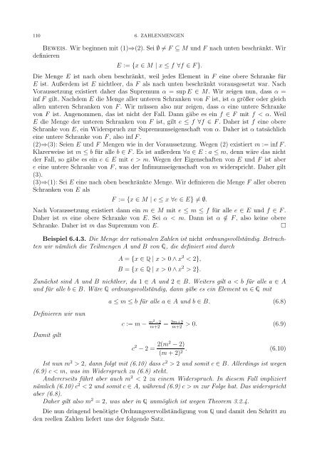 Skripten - an der Fakultät für Mathematik! - Universität Wien