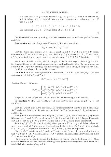 Skripten - an der Fakultät für Mathematik! - Universität Wien