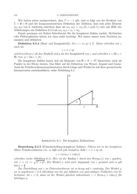 Skripten - an der Fakultät für Mathematik! - Universität Wien