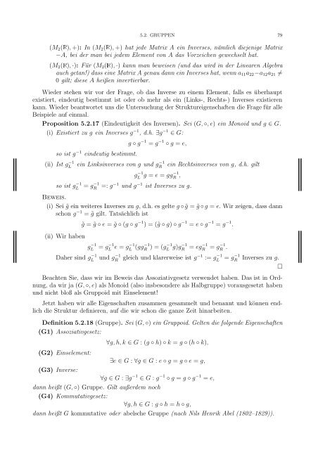 Skripten - an der Fakultät für Mathematik! - Universität Wien