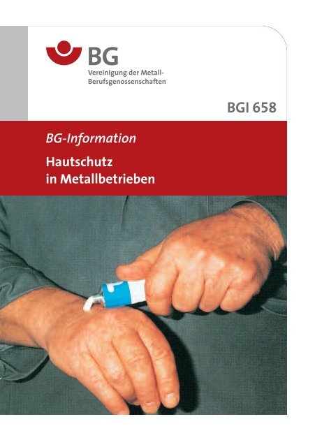 BGI 658 01.pdf, Seiten 57-75 - Berufsgenossenschaft Holz und Metall