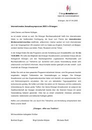 Einladung als PDF - Erlanger AnwaltsVerein
