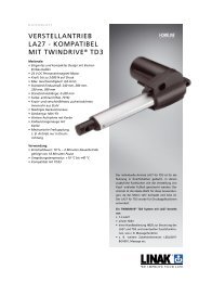 verstellantrieb la27 - kompatibel mit twindrive® td3 - LINAK