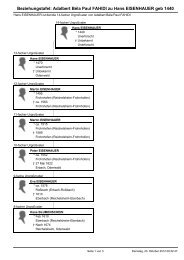 Beziehungstafel: Adalbert Béla Paul FAHIDI zu Hans EISENHAUER ...