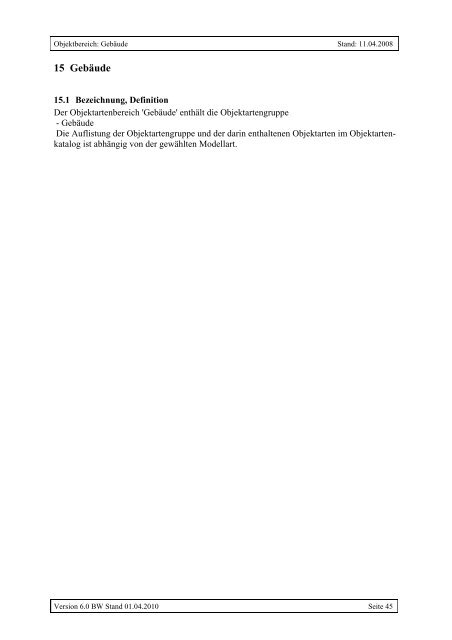 ATKIS®-Objektartenkatalog Basis-DLM 6.0