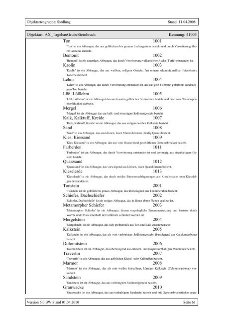 ATKIS®-Objektartenkatalog Basis-DLM 6.0