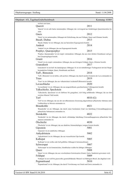 ATKIS®-Objektartenkatalog Basis-DLM 6.0