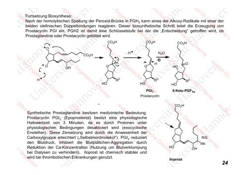 Skript - Institut für Organische Chemie